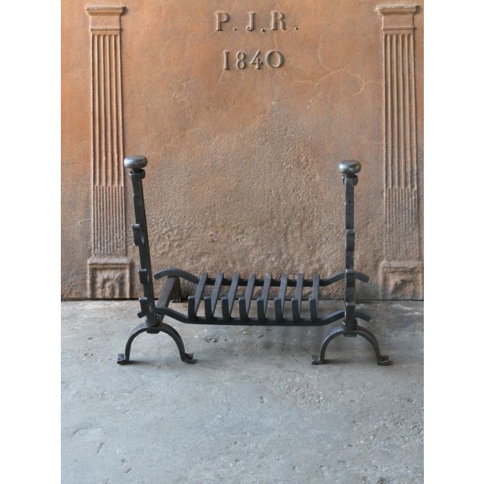 Decorative Fireplace Rack made of Wrought iron, Bronze 