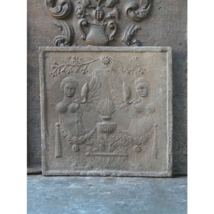Allegory of Love Fireback made of Cast iron 
