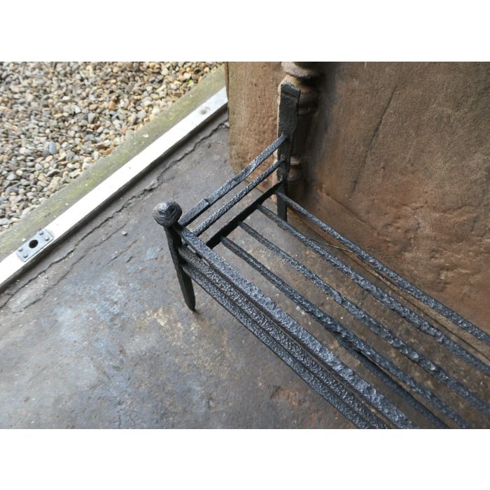 Gothic Grate for Fireplace made of Wrought iron 