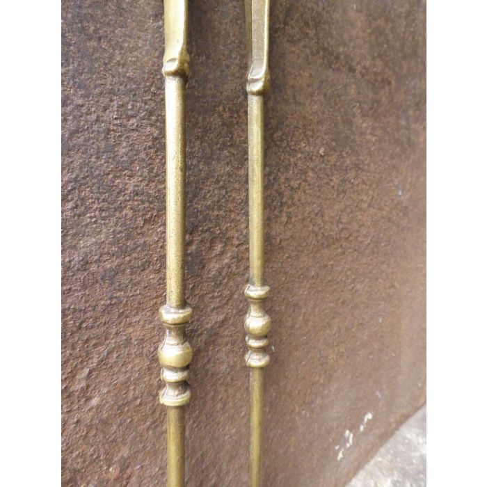Brass Fireplace Tongs made of Brass 