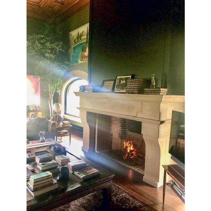 Elegant French Fireplace Screen | Handmade, New | 35 - 49