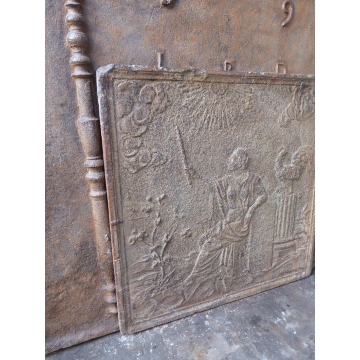 Allegory of France Fireback made of Cast iron 