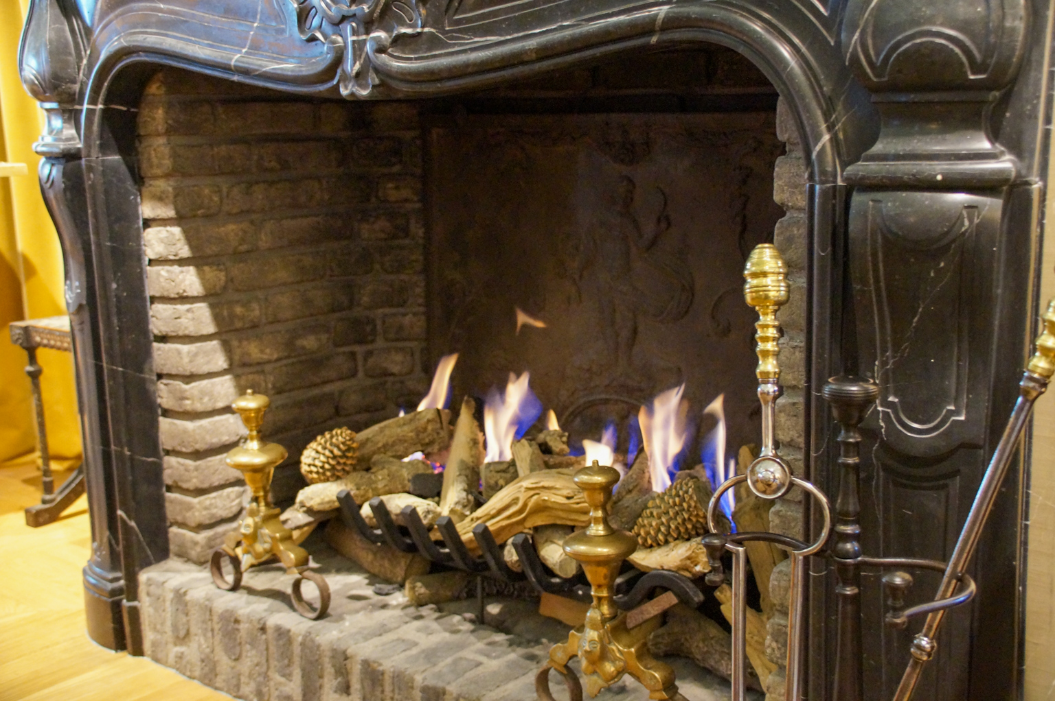 Fireplace andirons or fire dogs for sale