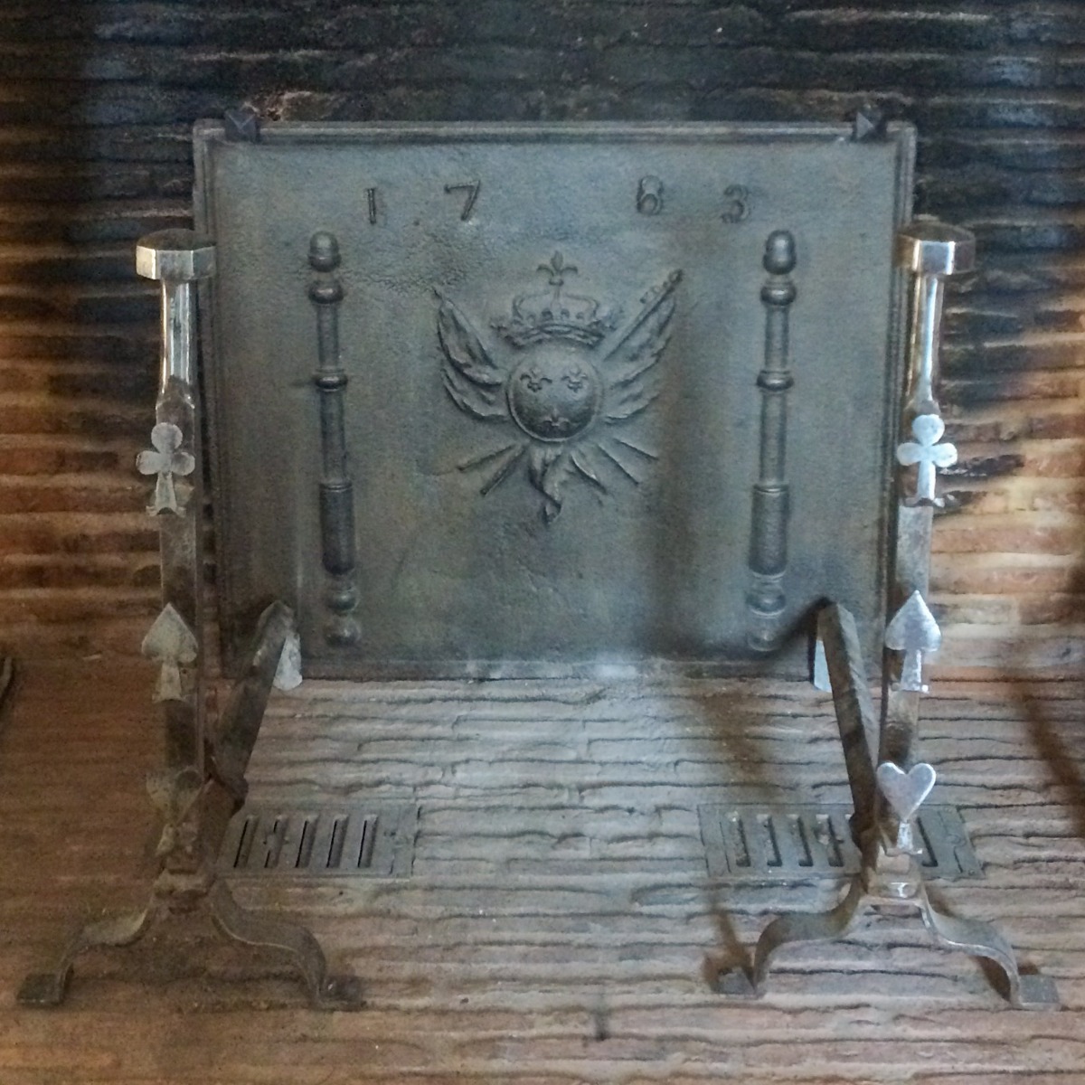 Fireplace andirons or fire dogs for sale