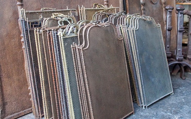 Fireplace screens for sale