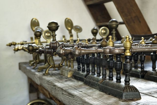 Accessoires de cheminee anciennes