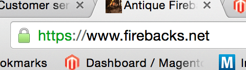 SSL connection of Firebacks.net