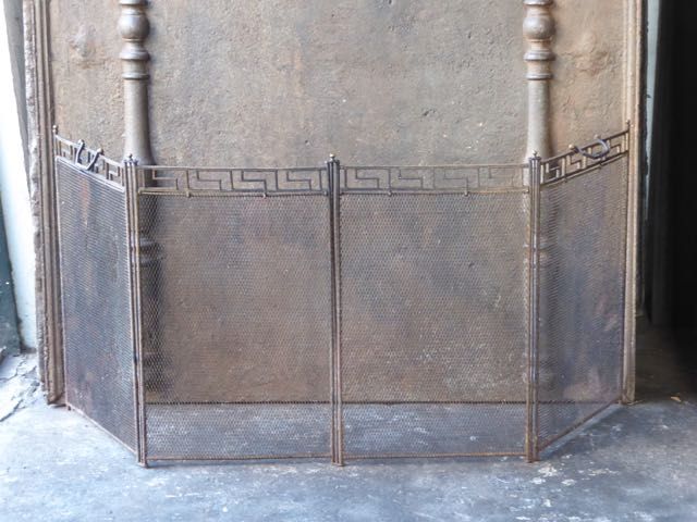 Art Deco fire screen